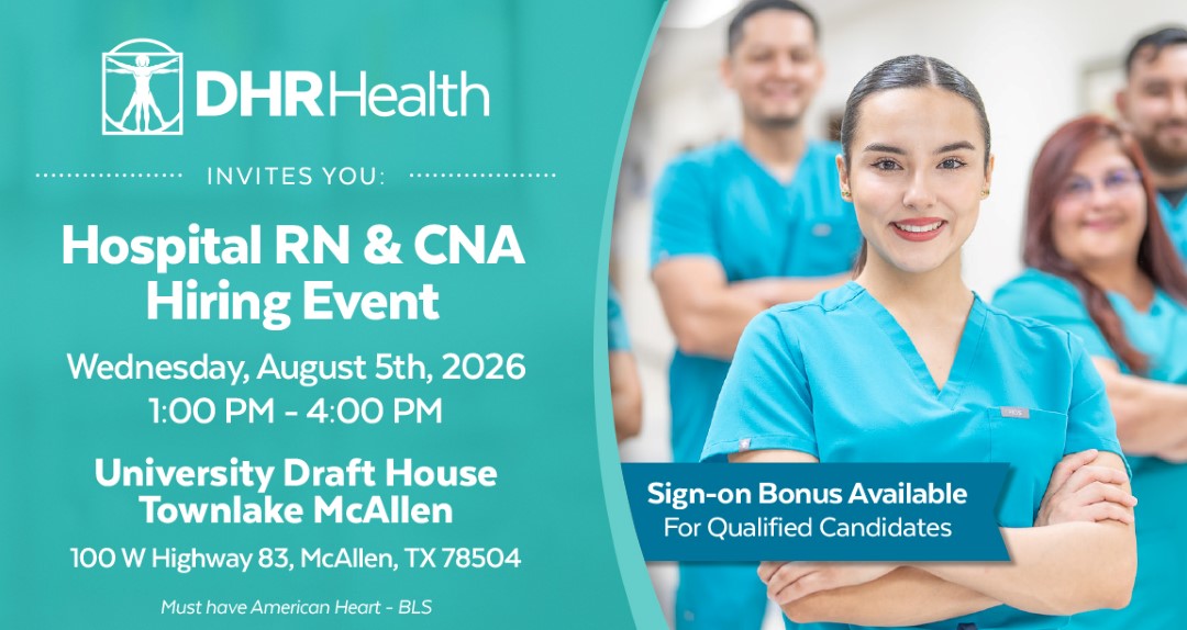 RN CNA Hiring Event August 2026