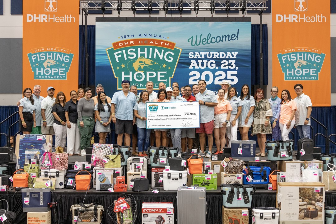 2025 Fishing For Hope Check Presentation Photo