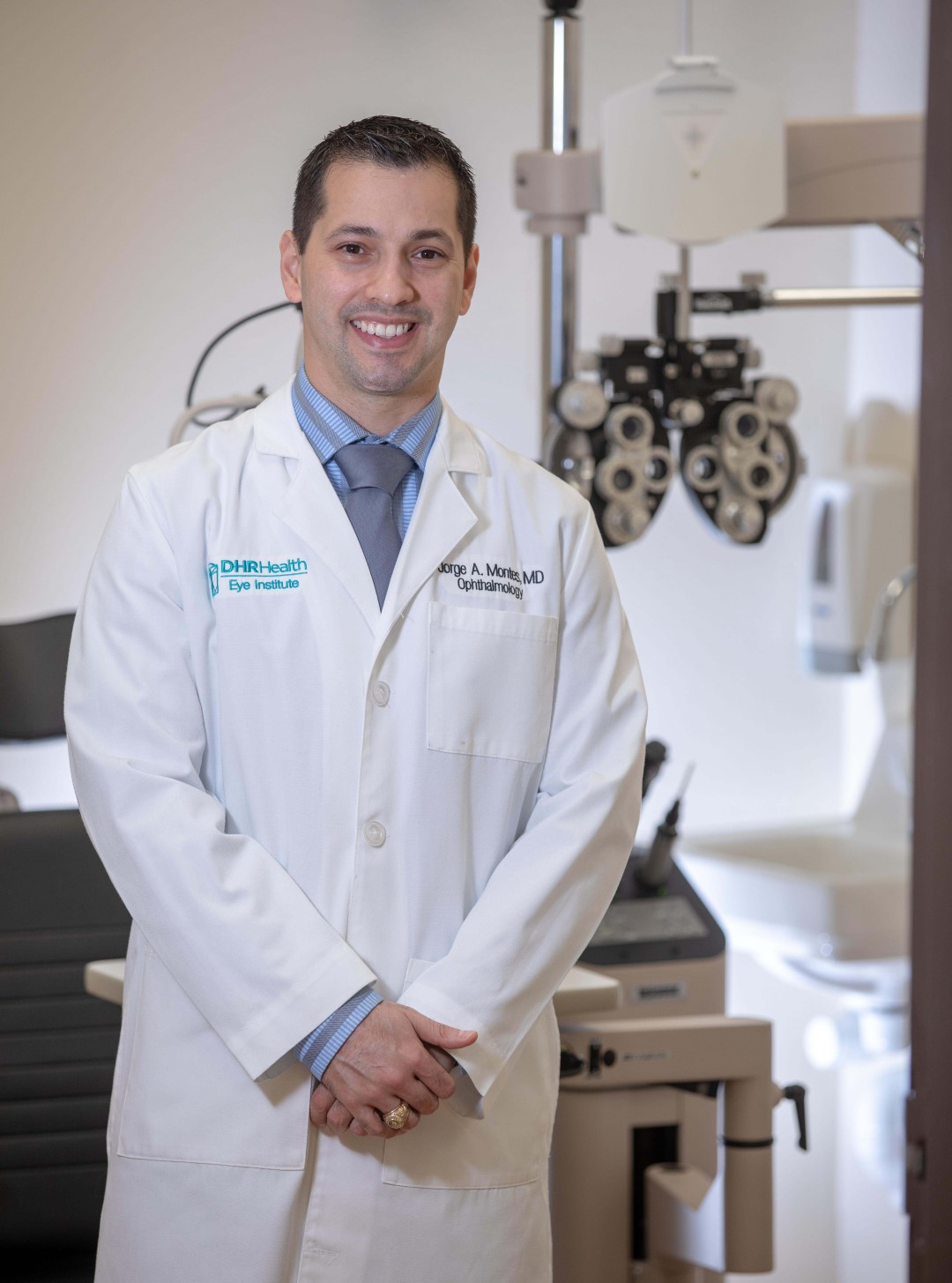 Dr. Jorge Montes Standing