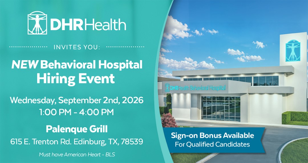 New Behavioral Hiring Event September 2026